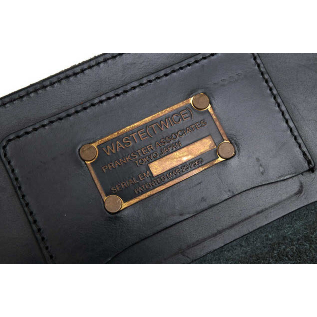 ウエストトゥワイス/WASTE TWICE 長財布 財布 ウォレット メンズ 男性 男性用レザー 革 本革 ブラック 黒 WT Wallet Type-M-B WT-101 小銭入れあり ウエストトゥワイス/WASTE TWICE 長財布 財布 ウォレット メンズ 男性 男性用レザー 革 本革 ブラック 黒 WT Wallet Type-M-B WT-101 小銭入れあり
