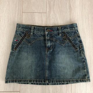 トミーヒルフィガー(TOMMY HILFIGER)のアメリカ購入トミーヒルフィガー  スカート　ヴィンテージ  デニムTOMMY古着(ミニスカート)