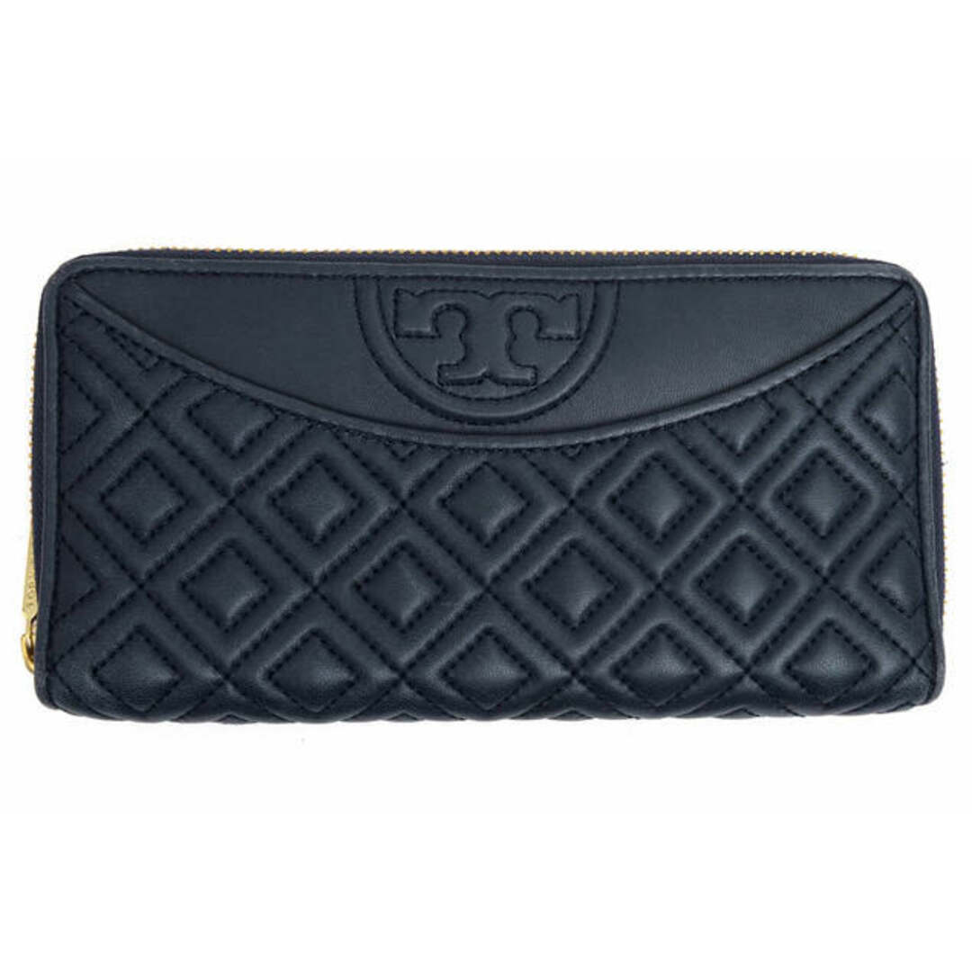 トリーバーチ／TORY BURCH 長財布 財布 ウォレット レディース 女性 女性用レザー 革 本革 ネイビー 紺  36653 ALEXA ZIP CONTINENTAL WALLET アレクサ キルティング加工 ラウンドジップ ラウンドファスナー 小銭入れあり