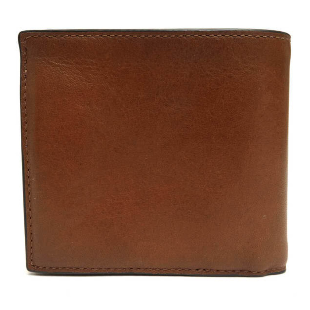 コーチ/COACH 財布 ウォレット メンズ 男性 男性用レザー 革 本革 ブラウン 茶 79160 Compact ID Wallet in Sport Calf Leather 小銭入れあり 二つ折り