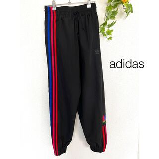 アディダス(adidas)の【人気】♦アディダス♦ ナイロン パンツ ジャージ ブラック XS(カジュアルパンツ)