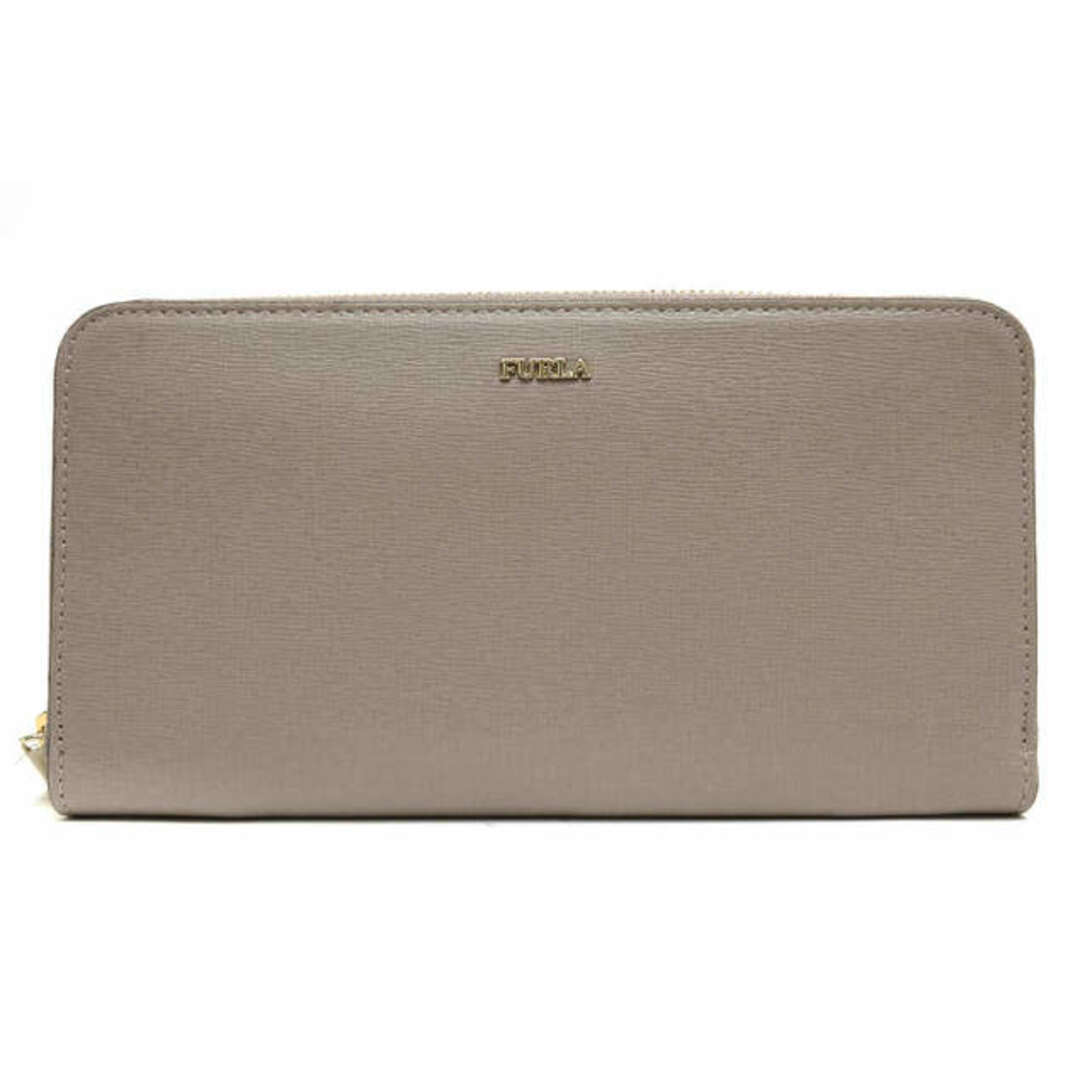 フルラ／FURLA 長財布 財布 ウォレット レディース 女性 女性用レザー 革 本革 グレー 灰色  BABYLON ZIP AROUND バビロン 小銭入れあり ラウンドジップ ラウンドファスナーレディース