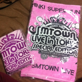 SMTOWN2011タオル&Tシャツ(アイドルグッズ)