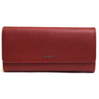 バリー(Bally)のバリー／BALLY 長財布 財布 ウォレット レディース 女性 女性用レザー 革 本革 レッド 赤  BINNEY フラップ式 小銭入れあり(財布)