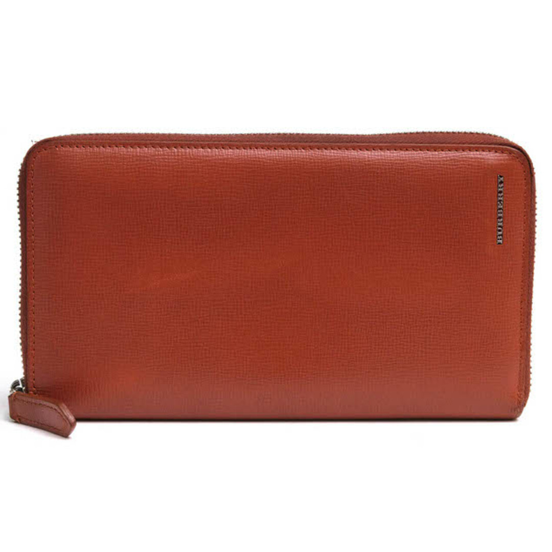 バーバリー／BURBERRY 長財布 財布 ウォレット メンズ 男性 男性用レザー 革 本革 ブラウン 茶 RENFREW LONG ZIP AROUND WALLET ラウンドジップ ラウンドファスナー 小銭入れあり ユニセックス 男女兼用のサムネイル