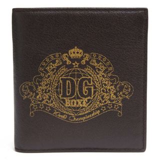 ドルチェアンドガッバーナ(DOLCE&GABBANA)のドルガバ／DOLCE＆GABBANA 財布 ウォレット メンズ 男性 男性用レザー 革 本革 ダークブラウン 茶 ブラウン  BP0438 A1626 PORTAFOGLI FASHION BELUKA LAVA 小銭入れあり 二つ折り(長財布)