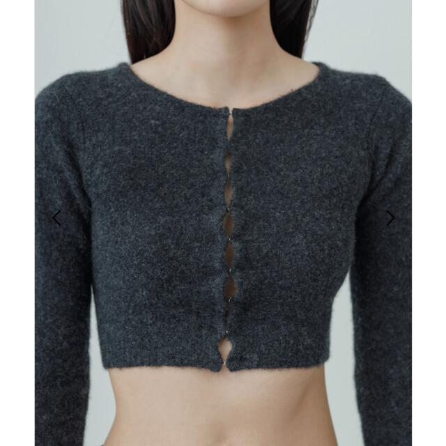 yo BIOTOP LingerieCashmere hook cardigan