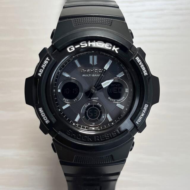 G-SHOCK(ジーショック)の【ハーロック様】カシオ　G-SHOCK   AWG-M100BW-1AJF メンズの時計(腕時計(デジタル))の商品写真