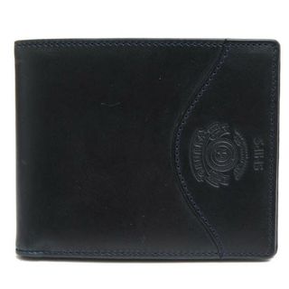 グルカ／GHURKA 財布 ウォレット メンズ 男性 男性用レザー 革 本革 ネイビー 紺  CLASSIC WALLET 101 小銭入れなし 札入れ 二つ折り(長財布)