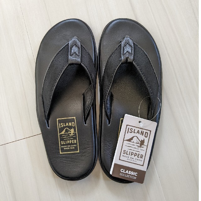 靴/シューズ【新品】ISLAND SLIPPER / アイランドスリッパ 黒 27cm