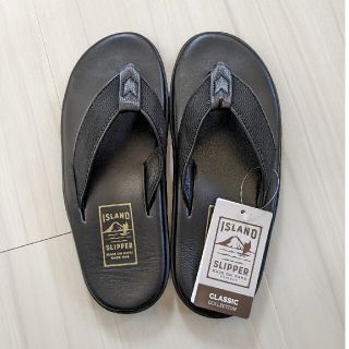 アイランドスリッパ(ISLAND SLIPPER)の【新品】ISLAND SLIPPER / アイランドスリッパ 黒 27cm(サンダル)