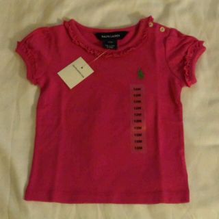 ラルフローレン(Ralph Lauren)の新品☆ラルフローレン☆フリルTシャツ☆(その他)