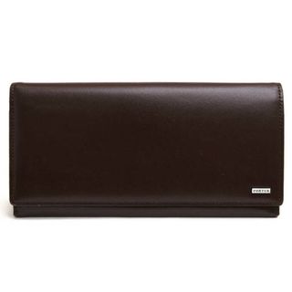 ポーター(PORTER)のポーター 吉田カバン／PORTER 長財布 財布 ウォレット メンズ 男性 男性用レザー 革 本革 ブラウン 茶  110-02918 SHEEN WALLET 小銭入れあり 二つ折り(長財布)