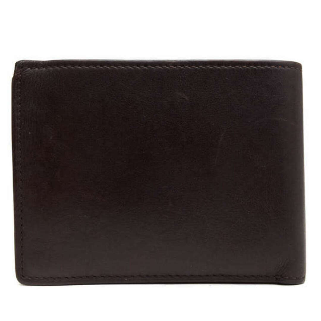 ダンヒル/Dunhill 財布 ウォレット メンズ 男性 男性用レザー 革 本革 ダークブラウン 茶 ブラウン DUKE 6CC Billford Wallet デューク 小銭入れあり 二つ折り