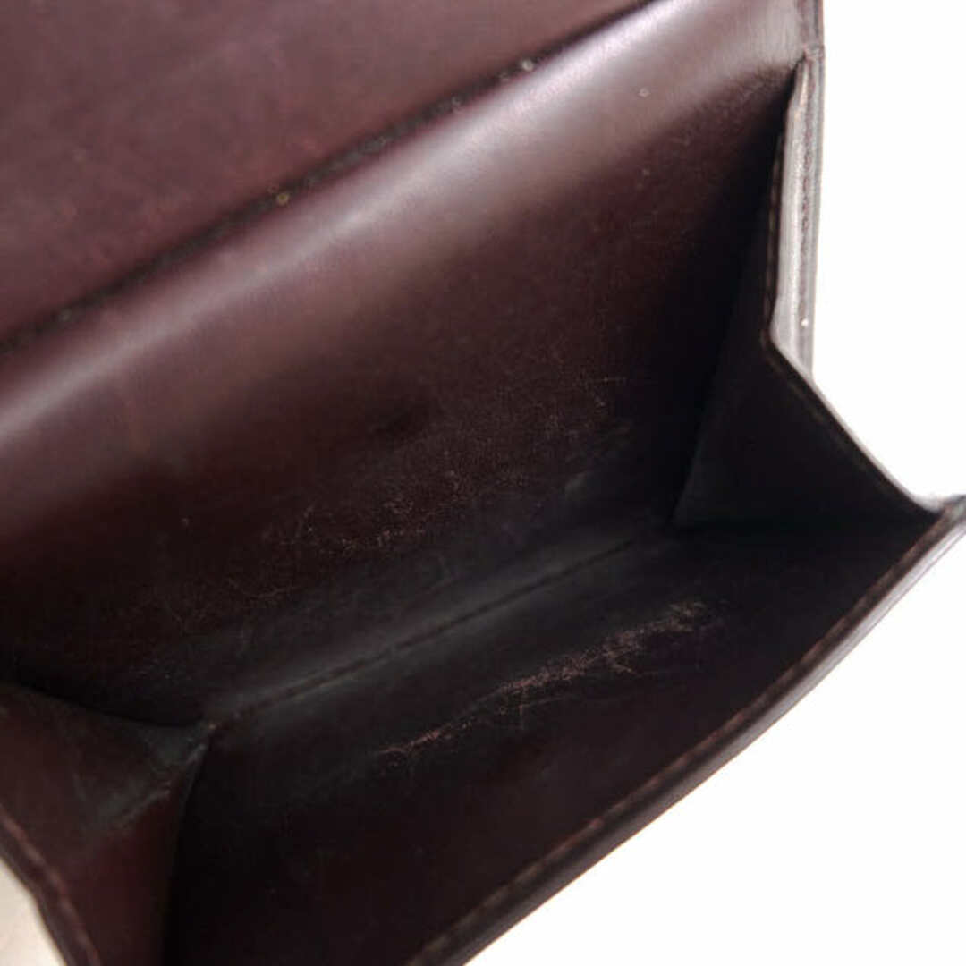 ダンヒル/Dunhill 財布 ウォレット メンズ 男性 男性用レザー 革 本革 ダークブラウン 茶 ブラウン DUKE 6CC Billford Wallet デューク 小銭入れあり 二つ折り
