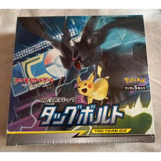 ポケモン(ポケモン)のポケモンカード タッグボルト box シュリンク付き(Box/デッキ/パック)