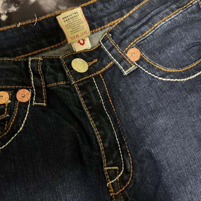 True Religion - 6 TRUE RELGION 2925 ストレッチ 34 最新 紺色系の通販 by TRUE RELIGION