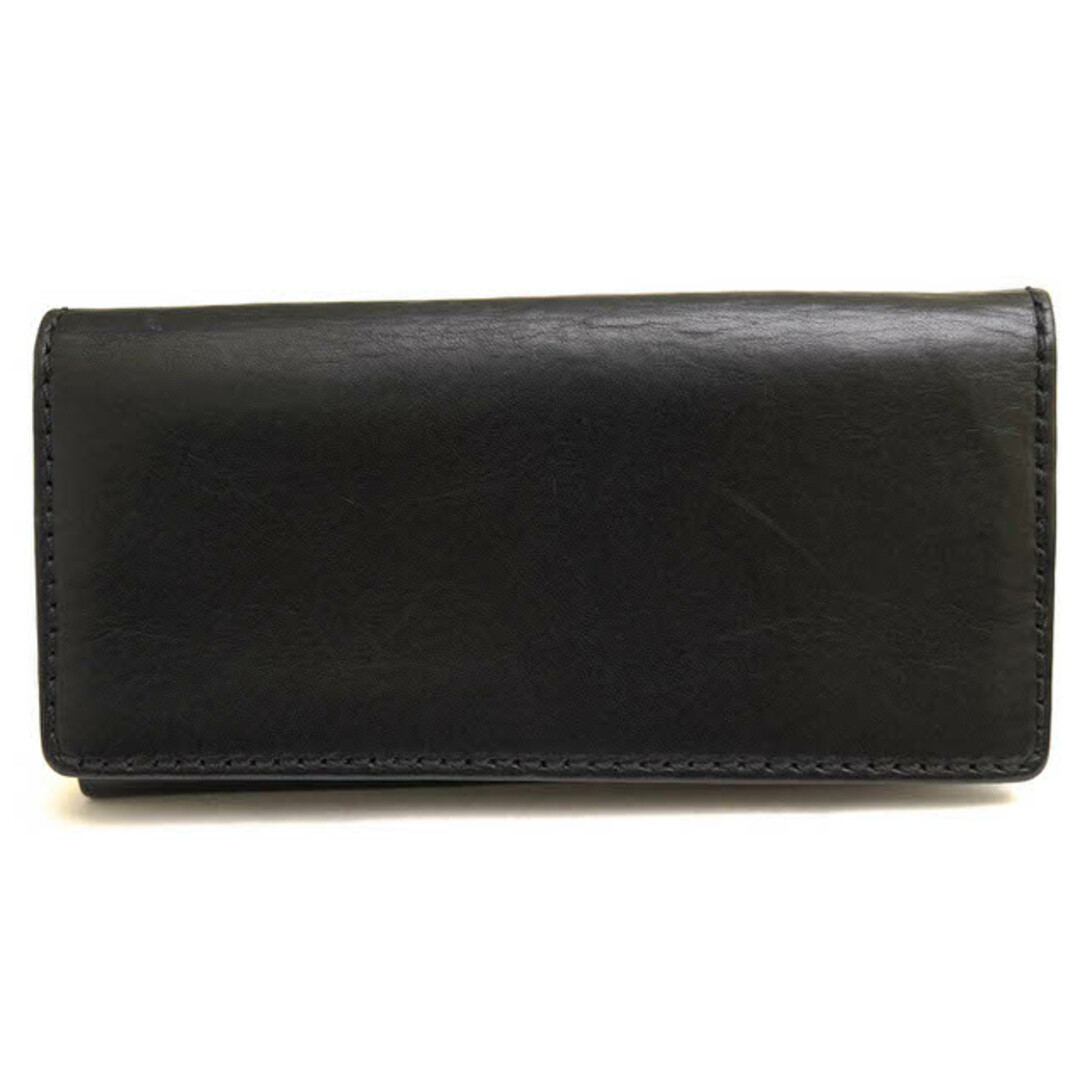 HERZ(ヘルツ)のヘルツ／HERZ 長財布 財布 ウォレット メンズ 男性 男性用レザー 革 本革 ブラック 黒  WL-56 小銭入れあり 二つ折り メンズのファッション小物(長財布)の商品写真