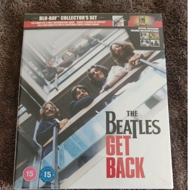 DVD/ブルーレイおまけ付 ビートルズ:Get Back Blu-ray 日本語字幕本
