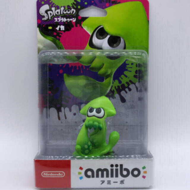 任天堂(ニンテンドウ)のamiibo イカ(スプラトゥーンシリーズ)  エンタメ/ホビーのゲームソフト/ゲーム機本体(家庭用ゲームソフト)の商品写真