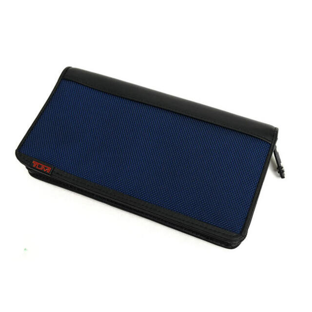 トゥミ/TUMI 長財布 財布 ウォレット メンズ 男性 男性用ナイロン レザー 革 本革 ネイビー 紺 19277 BT アルファ ALPHA ジップ・アラウンド・ラージ・トラベルウォレット 小銭入れあり ラウンドジップ ラウンドファスナー