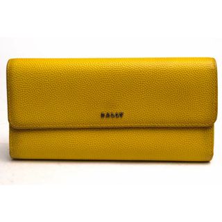 バリー(Bally)のバリー／BALLY 長財布 財布 ウォレット レディース 女性 女性用レザー 革 本革 イエロー 黄  BINNEY フラップ式 小銭入れあり(財布)