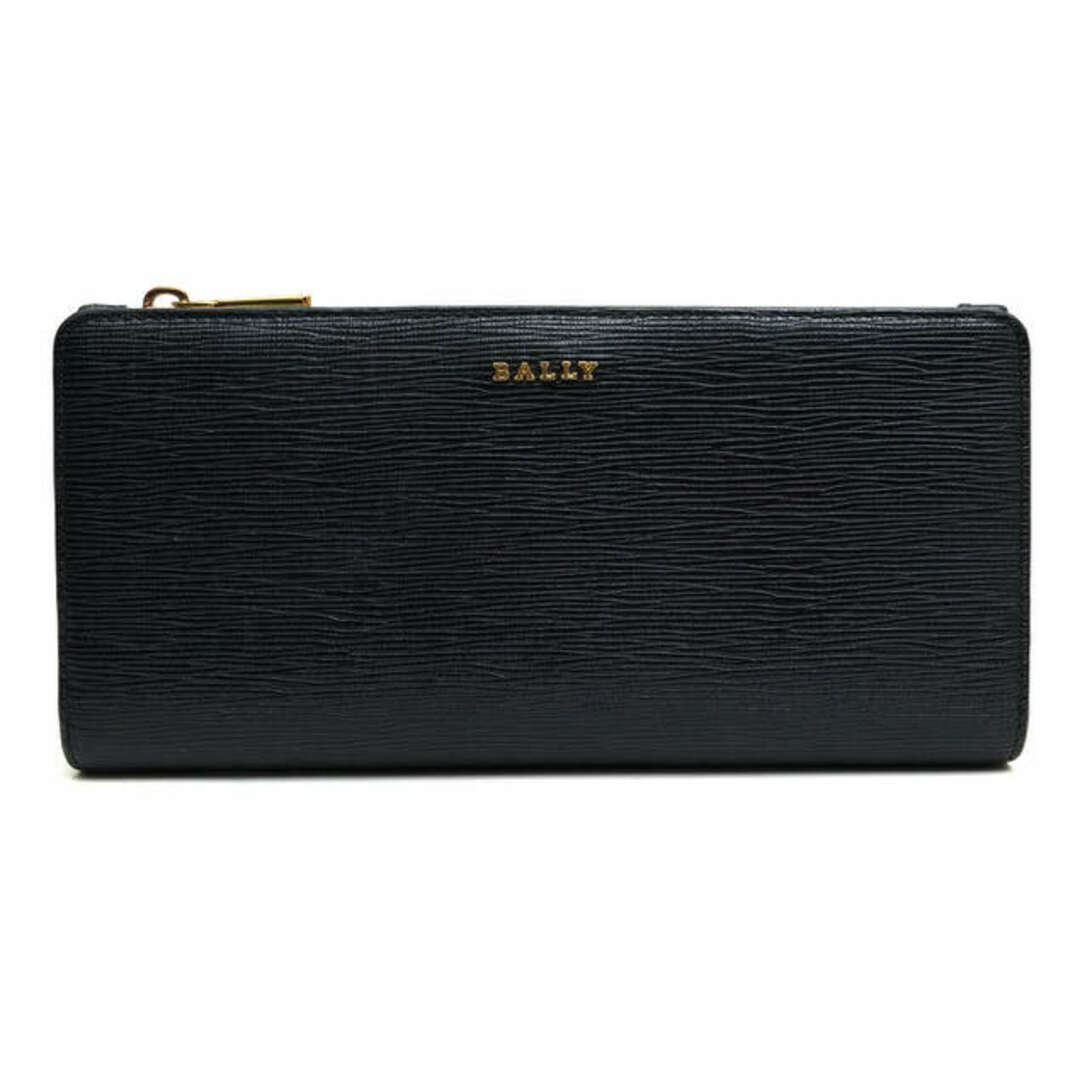 Bally(バリー)のバリー／BALLY 長財布 財布 ウォレット レディース 女性 女性用レザー 革 本革 ブラック 黒  LILL エンボス加工 小銭入れあり レディースのファッション小物(財布)の商品写真