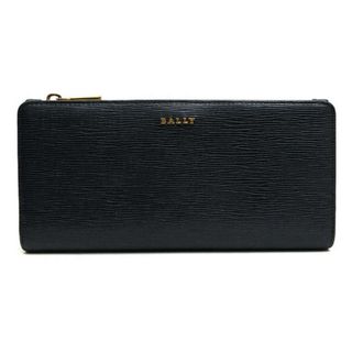 バリー／BALLY 長財布 財布 ウォレット レディース 女性 女性用レザー 革 本革 ブラック 黒  LILL エンボス加工 小銭入れあり