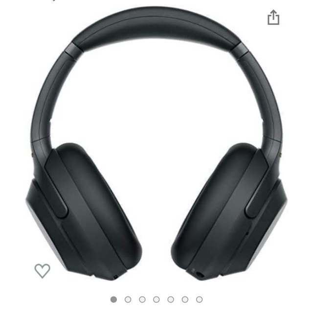 SONY(ソニー)のSONY ワイヤレスヘッドフォン WH-1000XM3 スマホ/家電/カメラのオーディオ機器(ヘッドフォン/イヤフォン)の商品写真