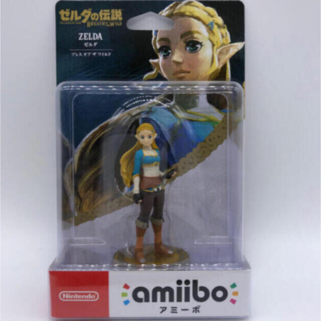 任天堂(ニンテンドウ)のamiibo ゼルダ【ブレス オブ ザ ワイルド】 (ゼルダの伝説シリーズ) エンタメ/ホビーのゲームソフト/ゲーム機本体(家庭用ゲームソフト)の商品写真