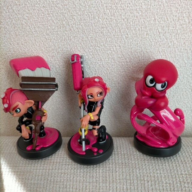 タコガールスプラトゥーン　amiibo　タコ　タコボーイ　タコガール