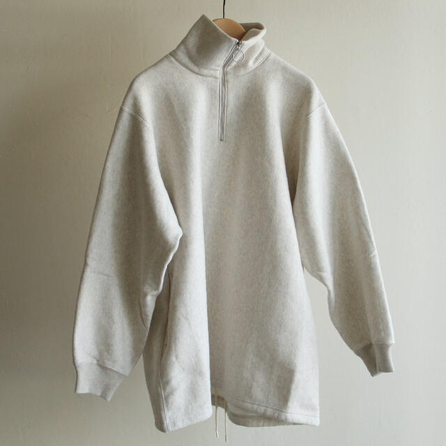 Athletic freece harf zip p/o (未使用)レディース