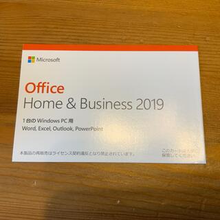 マイクロソフト(Microsoft)のMicrosoft Office Home and Business 2019(PC周辺機器)