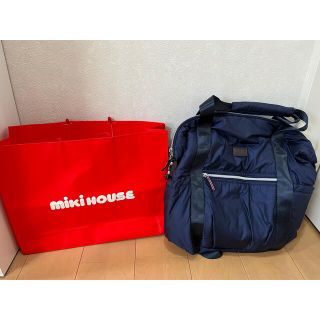 ミキハウス(mikihouse)のけんてぃ様専用　ミキハウス　マザーズバッグ(マザーズバッグ)