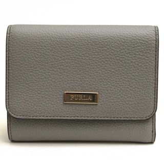 フルラ(Furla)のフルラ／FURLA 財布 ウォレット レディース 女性 女性用レザー 革 本革 グレー 灰色  PBG2RZY RITZY M TRIFOLD リッツィー エム トライフォールド 三つ折り 小銭入れあり(財布)