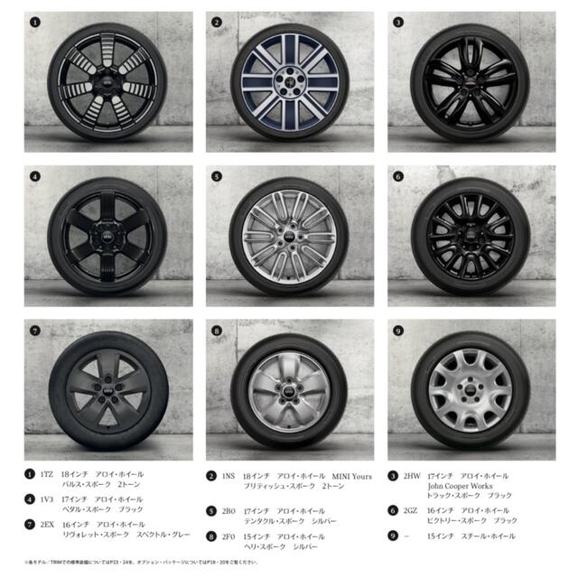 【未使用】MINI 純正 16インチアロイホイール4本セット