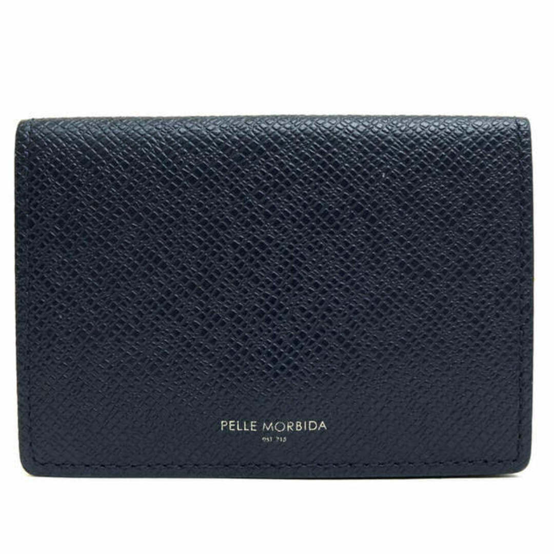 ペッレモルビダ/PELLE MORBIDA 財布 ウォレット メンズ 男性 男性用レザー 革 本革 ネイビー 紺 PMO-BA319 Barca バルカ コンパクトウォレット 小銭入れあり 三つ折り | フリマアプリ ラクマ