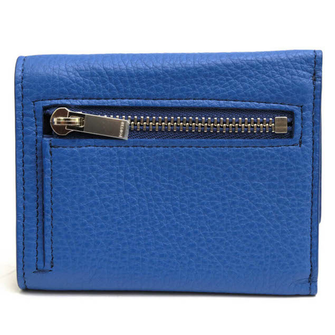 ポーター 吉田カバン/PORTER 財布 ウォレット メンズ 男性 男性用レザー 革 本革 ブルー 青 029-03887 ARRANGE WALLET アレンジ コンパクトウォレット 小銭入れあり 三つ折り シボ革 シュリンクレザー
