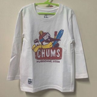 チャムス(CHUMS)の新品　CHUMS Kids Skiing L/S Tシャツ チャムス  m(Tシャツ/カットソー)