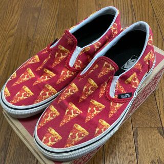 ヴァンズ(VANS)のえりまる様専用　vans ピザ柄　スリッポン　22センチ(スニーカー)