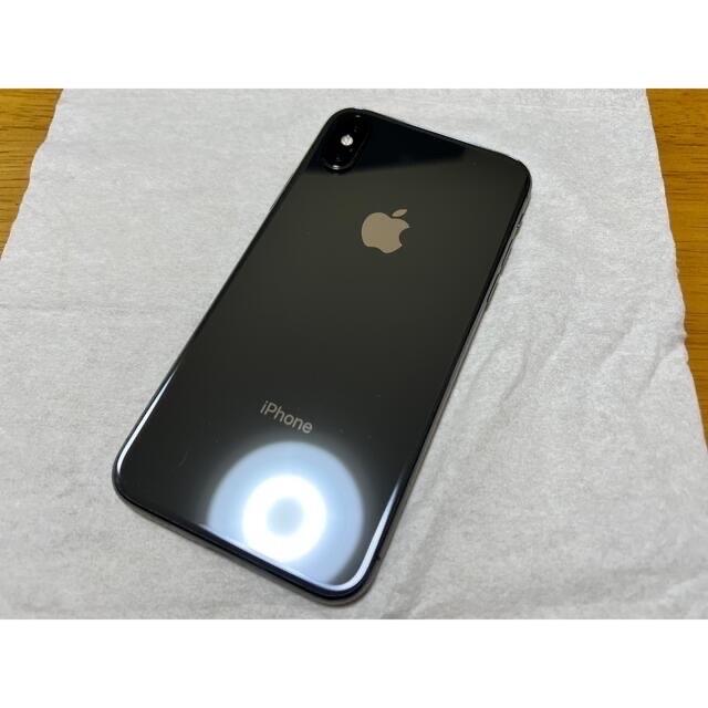 iPhoneX 256G スペースグレイ SIMロック解除済み