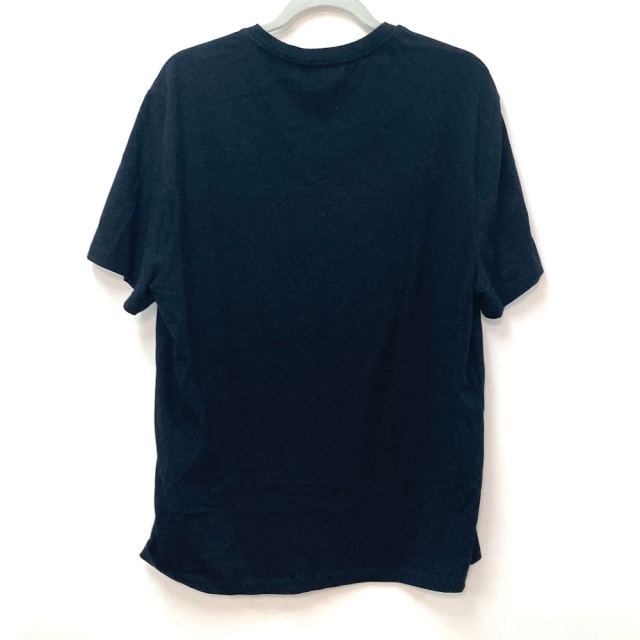 VERSACE(ヴェルサーチ)のヴェルサーチ VERSACE DREAMドリーム ロゴ トップス アパレル 半袖Ｔシャツ コットン ブラック メンズのトップス(Tシャツ/カットソー(半袖/袖なし))の商品写真