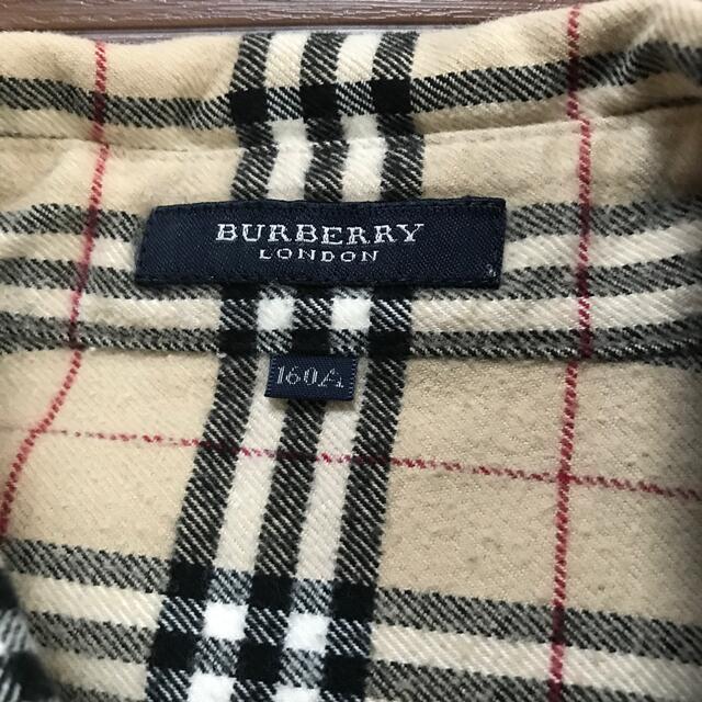 BURBERRY(バーバリー)のBurberry ネルシャツ キッズ/ベビー/マタニティのキッズ服男の子用(90cm~)(ブラウス)の商品写真