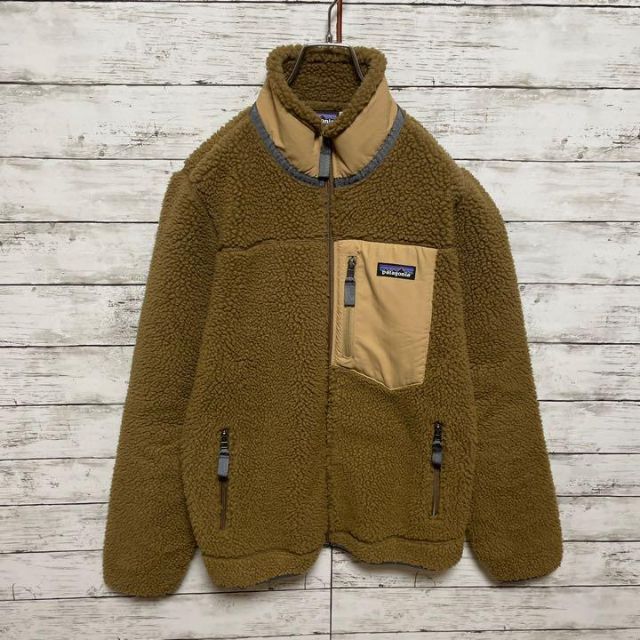 美品 patagonia ボアフリース レトロ ブルゾン