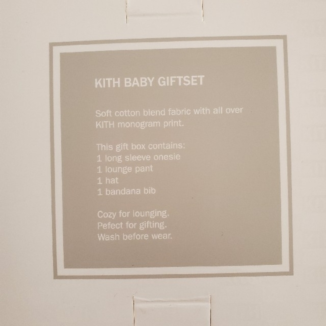 美品 KITH BABY ベビー ギフトセット キッズ/ベビー/マタニティのベビー服(~85cm)(ロンパース)の商品写真