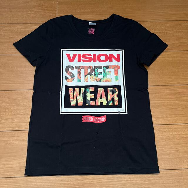 RODEO CROWNS(ロデオクラウンズ)のRODEO CROWNS×VISION STREET WEAR コラボTシャツ レディースのトップス(Tシャツ(半袖/袖なし))の商品写真