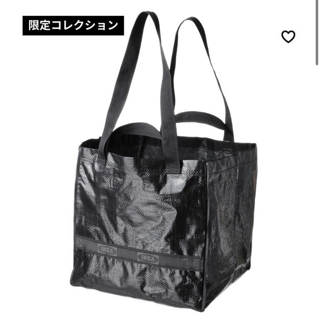 IKEA(イケア)の【新品★新発売】IKEA 限定 オーベグレンサッド バッグ 黒 レディースのバッグ(トートバッグ)の商品写真