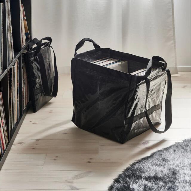 IKEA(イケア)の【新品★新発売】IKEA 限定 オーベグレンサッド バッグ 黒 レディースのバッグ(トートバッグ)の商品写真