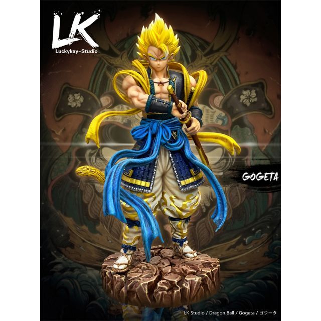 ドラゴンボール ゴジータブルー ガレージキット フィギュア 塗装 ドラゴンボール ゴジータブルー ガレージキット フィギュア 塗装