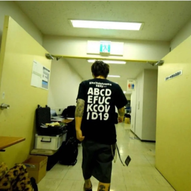 Ken Yokoyama  AxFxC Tシャツ 横山健　黒　Mサイズ